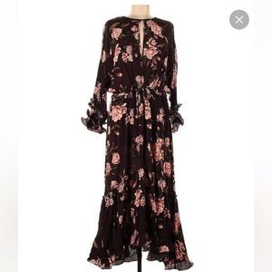 Floral flow dress by Johanna Ortiz featured H&M